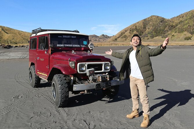 1 Day - Bromo Sunrise Romantic Breakfast // 00.30 - 13.00 - Walking to Bromo’s crater and Poten Temple