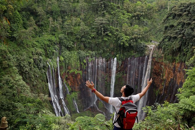 1 Day - ULTIMATE TOUR Tumpak Sewu Waterfall and Goa Tetes cave // 07:30 - 17:30 - Key points to know before booking