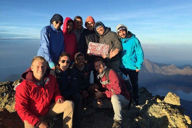 3 days 2 night trekking Rinjani to Summit and lake - Descending to the lake and hot spring