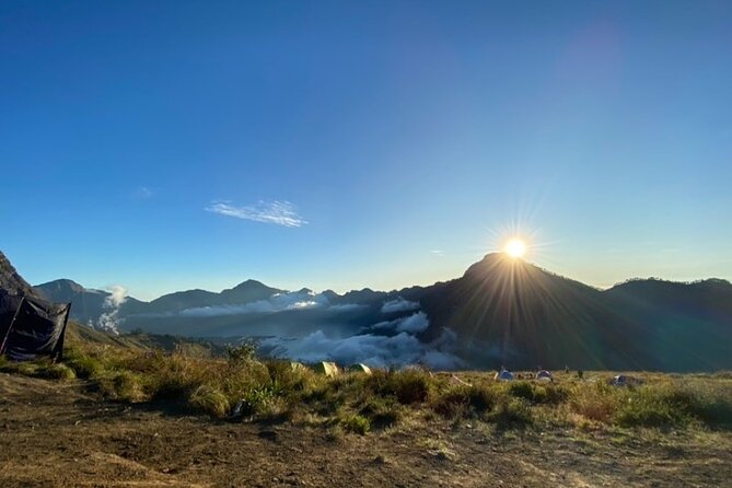 3D/2N Rinjani trekking summit,lake and hot springs. - Day 1: Sembalun grasslands to the crater rim
