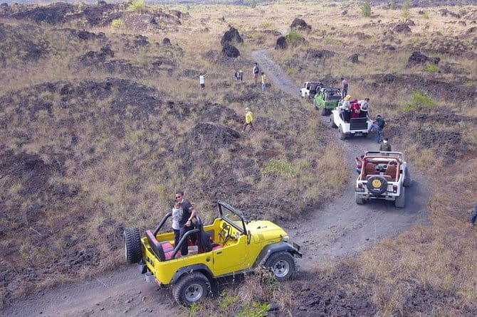 4WD Jeep Mount Batur Sunrise Experience By Bali Volcano Jeep - Leaving Ubud before sunrise