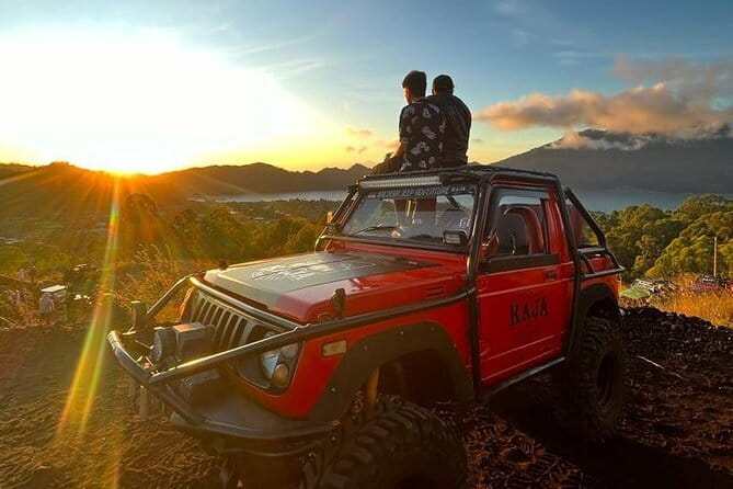 4WD Jeep Mount Batur Sunrise Experience By Bali Volcano Jeep - The hot spring addition