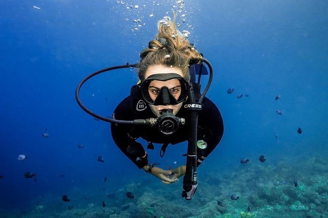 Advanced Open Water Course - Advanced Certification in Lembongan (next to Bali) - Crystal Bay: a strong first look at local conditions
