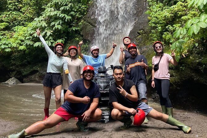 Adventure Amazing ATV Quad Bike with Waterfall include Lunch - Singapadu Kaler: from safety talk to muddy adventure