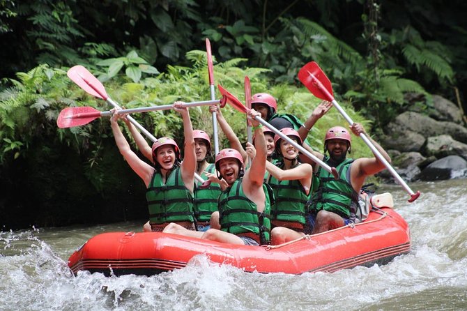 All Inclusive Bali Quad Bike and White Water Rafting - The Ayung River rafting section near Payangan