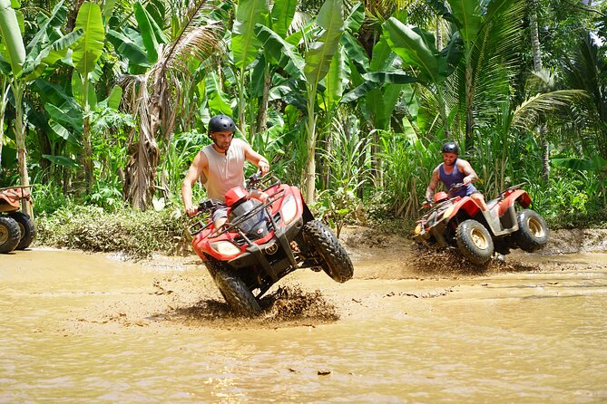 All Inclusive Blue Lagoon Snorkeling with Bali ATV Quad Adventure - The morning ride through jungle and rice fields