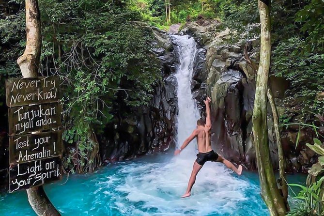 All Inclusive : Jumping Sliding at Aling- Aling Waterfall - Handara Gate - Lunch - What happens at Aling-Aling Waterfall