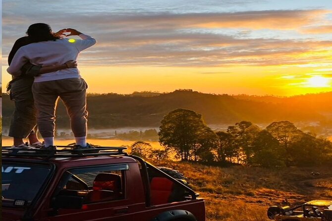 Amazing Mount Batur Jeep Sunrise and Black lava - Arriving at the black lava and black sand