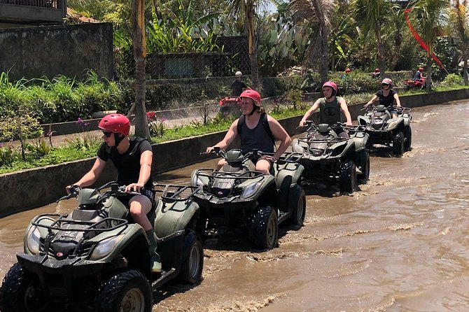 ATV Quad Bike Through Tunnel and Waterfall in Bali - The waterfall and natural tunnel