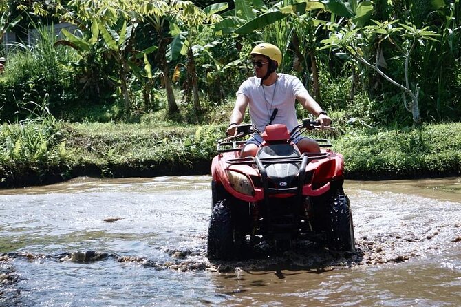ATV Quad bike tour with Rice terraces & temple - Tegalalang Rice Terrace and the working side of Ubud