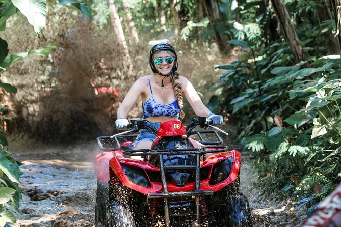 ATV Ride & Ubud Tour - The 9-kilometer ATV ride comes first