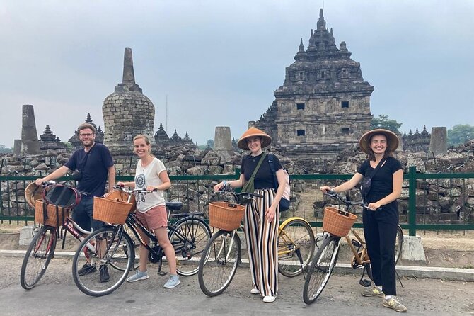 Authentic Yogya Bicycle Tour - Plaosan Temple and the First Easy Miles