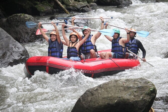 Ayung White Water Rafting and Bali ATV Ride Packages - Lunch gives the day a useful pause