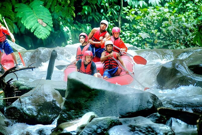 Ayung White Water Rafting and Bali ATV Ride Packages - Ayung River rafting through Bali’s interior