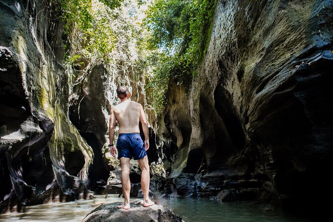Bali Adventure Tour: Hidden Canyon, Tegenungan Waterfall, Goa Gajah temple - Goa Gajah brings the day indoors and underground