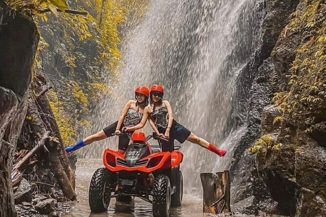 Bali ATV Quad Adventure - Ubud Monkey Forest and Waterfall - Buffet lunch after the mud