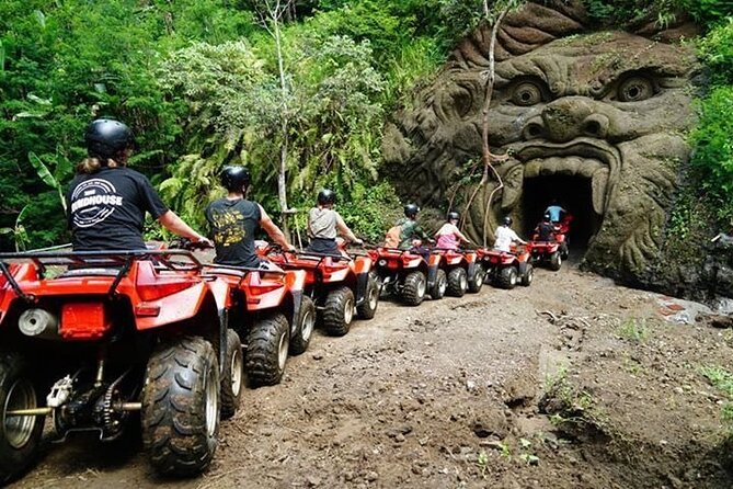 Bali ATV Quad Adventure - Ubud Monkey Forest and Waterfall - Ubud sightseeing with a local driver