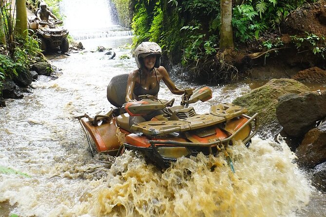 Bali ATV Quad Bike Adventure with Gorilla Cave Pass By Waterfall - What is included, and why it affects the price
