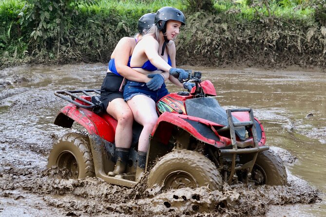 Bali ATV Quad Bike and White Water Rafting - The driver can shape the whole day