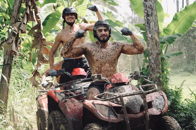 Bali ATV Quad Bike and White Water Rafting - From engine noise to the Ayung River