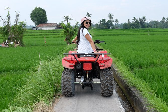 Bali Atv Quad Bike Through Tunnel and Waterfall - What the 250cc quad feels like for a first-timer