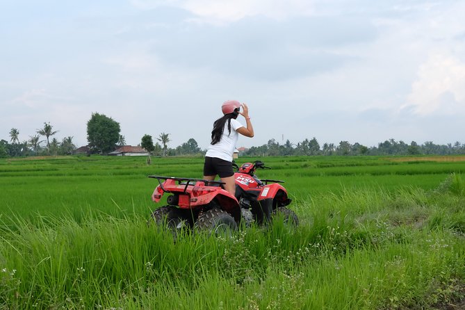 Bali Atv Quad Bike Through Tunnel and Waterfall - Patient instruction helps nervous riders