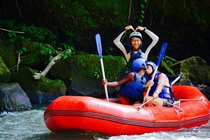 Bali ATV Quad Bike Through Tunnel, Waterfall, White Water Rafting - The Ayung River rafting section
