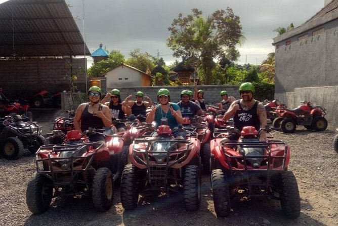 Bali ATV Rafting And Ubud Waterfall Private Tour - Food, timing, and what to pack