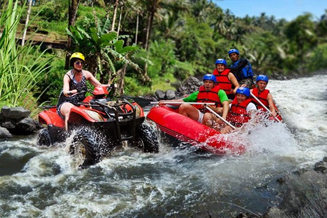 Bali ATV Ride and White Water Rafting - Two Bali adventures in one long day