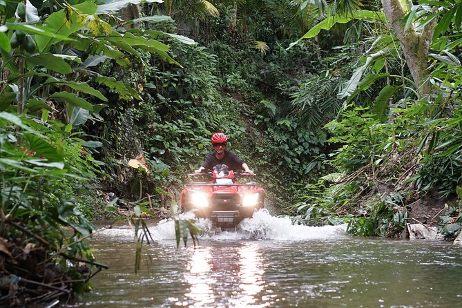 Bali ATV Ride and White Water Rafting - Lunch beside the river