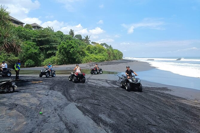 Bali ATV Ride In the beach black sand atv tour - The strongest parts of the experience