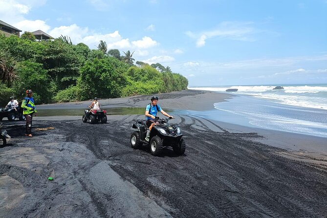 Bali ATV Ride In the beach sunset atv tour - Through Tegal Mengkeb village and the coastal countryside
