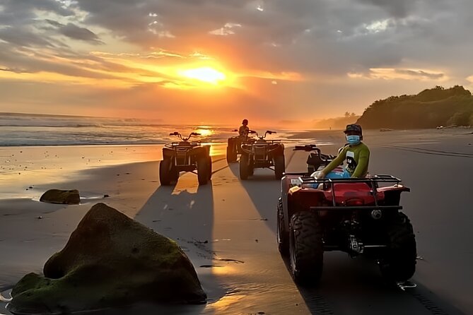 Bali ATV Ride On the Beach, Rice Field and Village Tour 2 Hour - From Seminyak to Tegal Mengkeb Village
