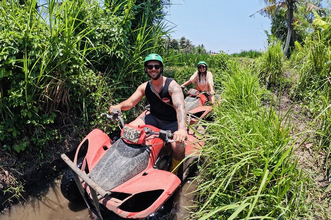 Bali ATV Ride Ubud Waterfall, Ricefield,River,Barong Cave, Lunch - What the 1.5-hour ride feels like