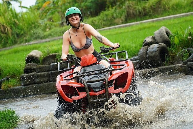 Bali ATV Ride with Waterfall Dragon Cave and Lunch by Penidago - Starting at ATV Green Bali Adventure