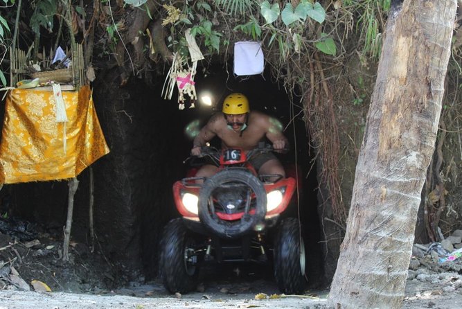 Bali Atv Riding through Cave and Waterfall - Jungle tracks and the change in pace