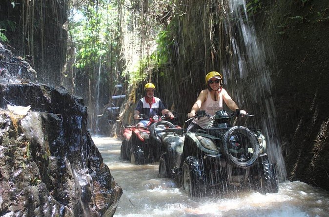 Bali Atv Riding through Cave and Waterfall - Lunch, showers, and the useful end of the day