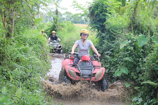 Bali Ayung Rafting and ATV Ride Adventure (Best and Fun) - The Ayung rafting experience: gentle rapids and a swim stop