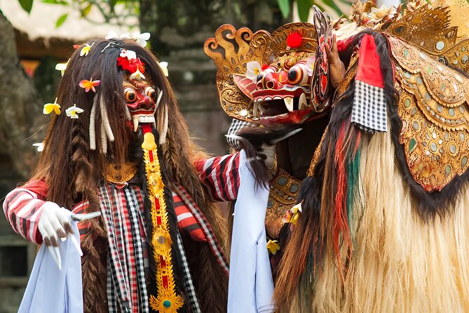 Bali: Barong Dance, Rice Terrace, Volcano, Temple, Waterfall Tour - Walking under the trees at Sacred Monkey Forest