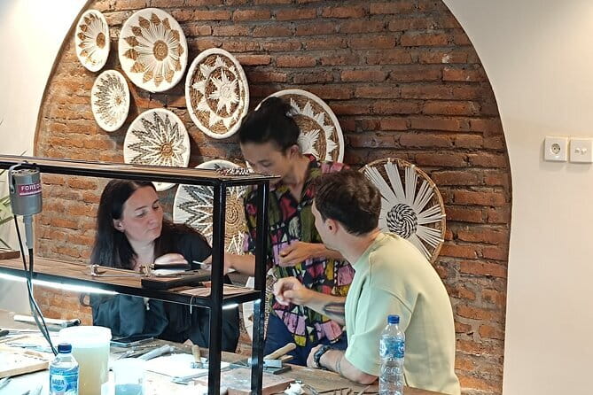 Bali Canggu Silver Jewelry Making Experience - A small class with room for individual help