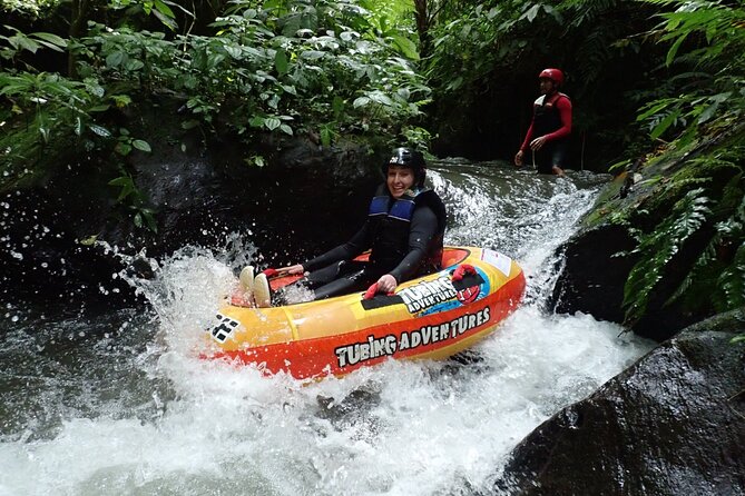 Bali Canyon Tubing Adventure - Getting suited up with proper river gear