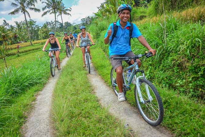 Bali Countryside Cycling Tours - Cycling through the Penglipuran Bamboo Forest