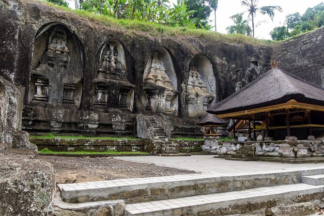 Bali Full-Day Sightseeing Trip with Lunch - Tegenungan Waterfall from viewpoint to water