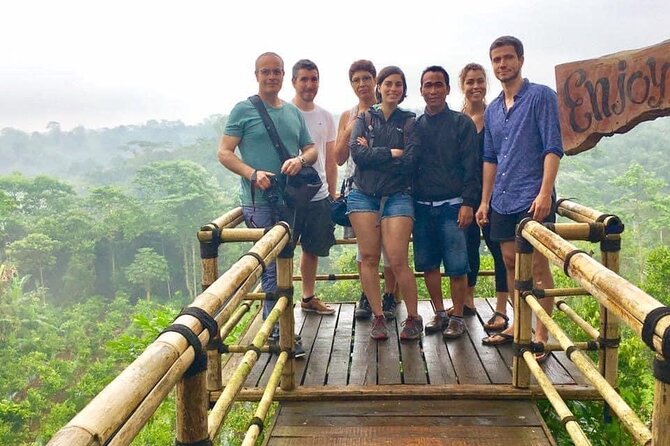 Bali Full Day Tour - Bali Temple Tour - Mount Kawi and the steep descent