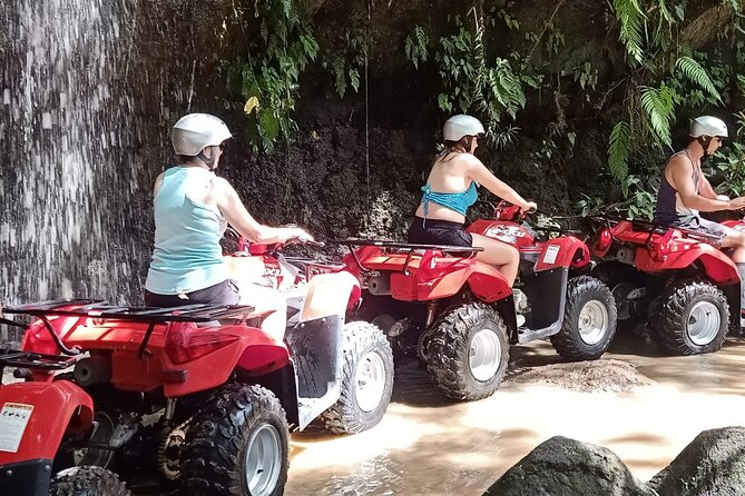 Bali Fun Ride Quad Bike ATV and Waterfall Tour - Getting started at Silakarang village