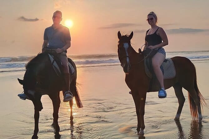 Bali Horse Riding Seminyak Beach Experience Private Transport - Seminyak Beach from the saddle
