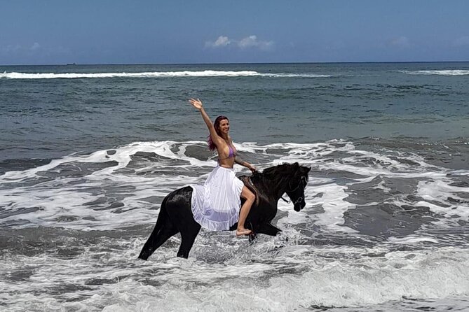 Bali Horse Riding Trot & Canter Saba Beach with Local Temple - Key points for choosing the Saba Beach ride
