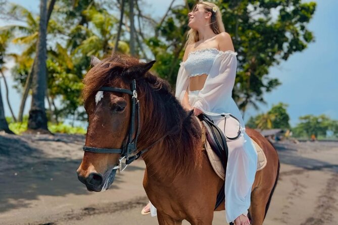 Bali Horse Riding Trot & Canter Saba Beach with Local Temple - Booking details that can save you trouble