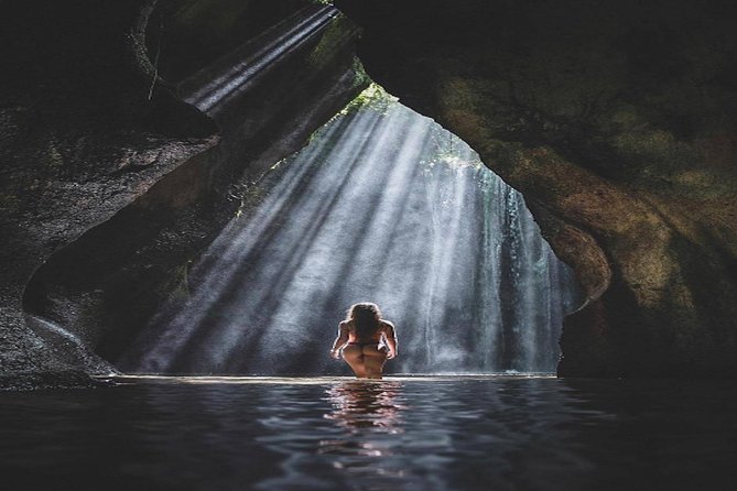 Bali Instagram Tour : The Most Popular Spots In Bali - Tukad Cepung Waterfall and the famous light beams