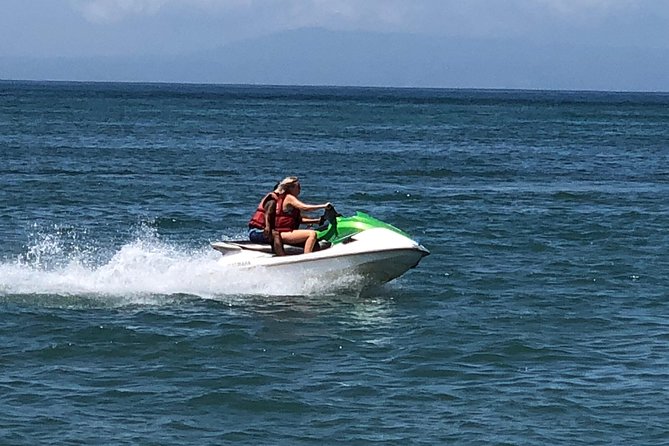 Bali Jet Ski - Putting on the helmet and life jacket